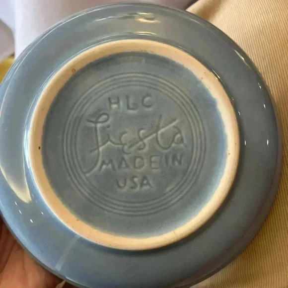 Vintage Homer Laughlin Multicolor Fiestaware China Set of 11 - Picture 9 of 9